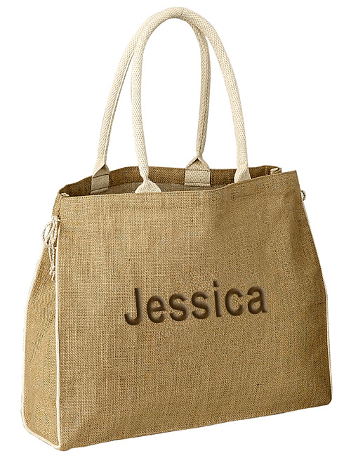 Eco Friendly Beach Jute Tote Handbag*